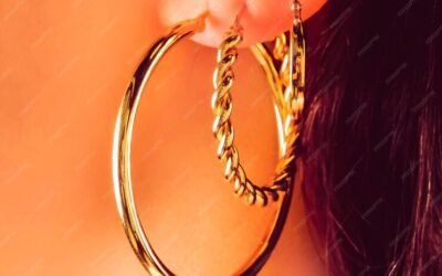 10k gold hoop earrings