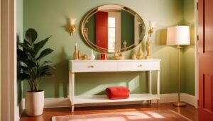 mid century vanity